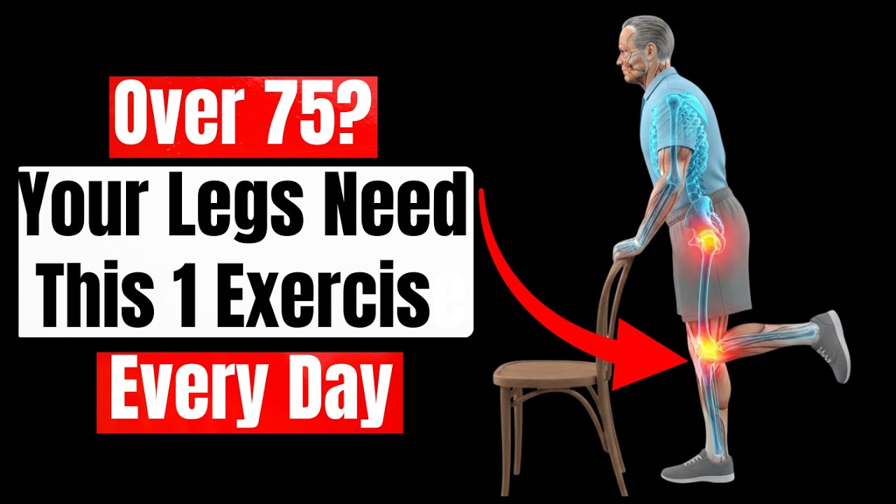 Seniors Over 75: Do This 1 Exercise Daily to Stop Leg Weakness Fast