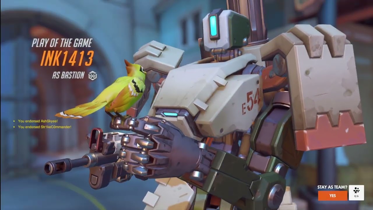 overwatch with @factoia @ink1413