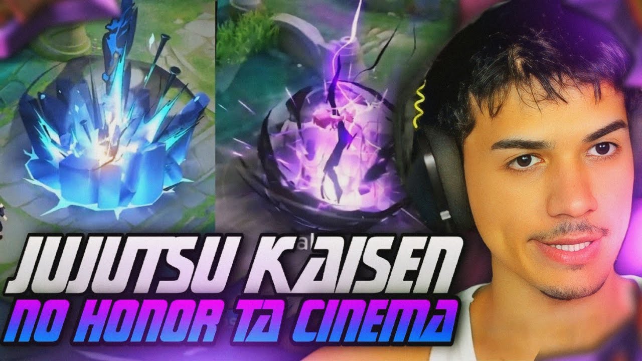 O HONOR NAO ERRA EM UMA SKIN !!! JUJUTSU X HONOR OF KINGS