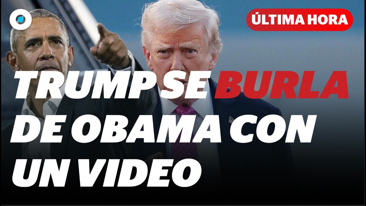Trump publica video en el que Barack Obama y su esposa aparecen como monos | Reporte Indigo