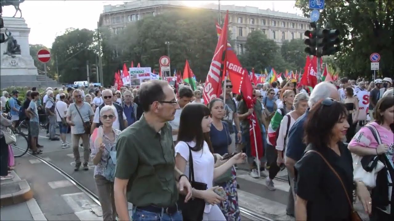 Milano CGIL ARCI ANPI per Gaza