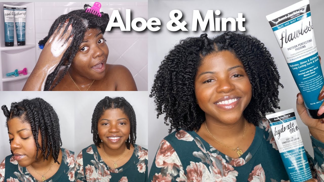 I WAS NOT EXPECTING THIS!!! | Aunt Jackie's Aloe & Mint Collection