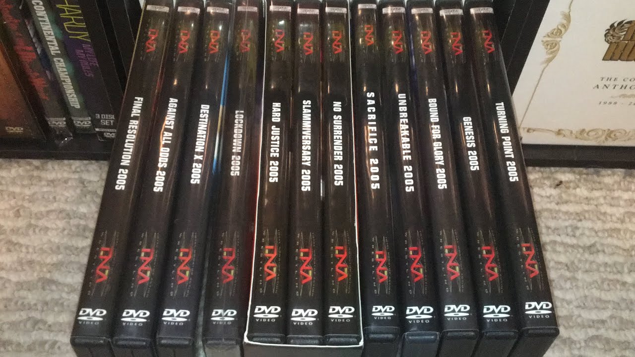 Обзор коллекции DVD TNA PPV 2005 года