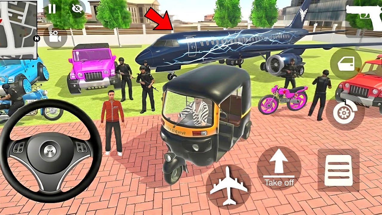 🥳 New Airplane Kharid Liya aaj ✈️💥 Indian Theft Auto 💥😱 Indian Bike Driving 3d 💥🤩 New Update Cheat 😱