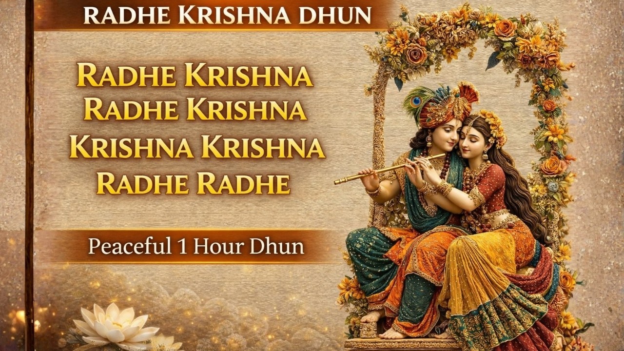 Radhe Radhe Krishna Krishna | Nonstop Krishna Bhajan | Morning Devotional Song