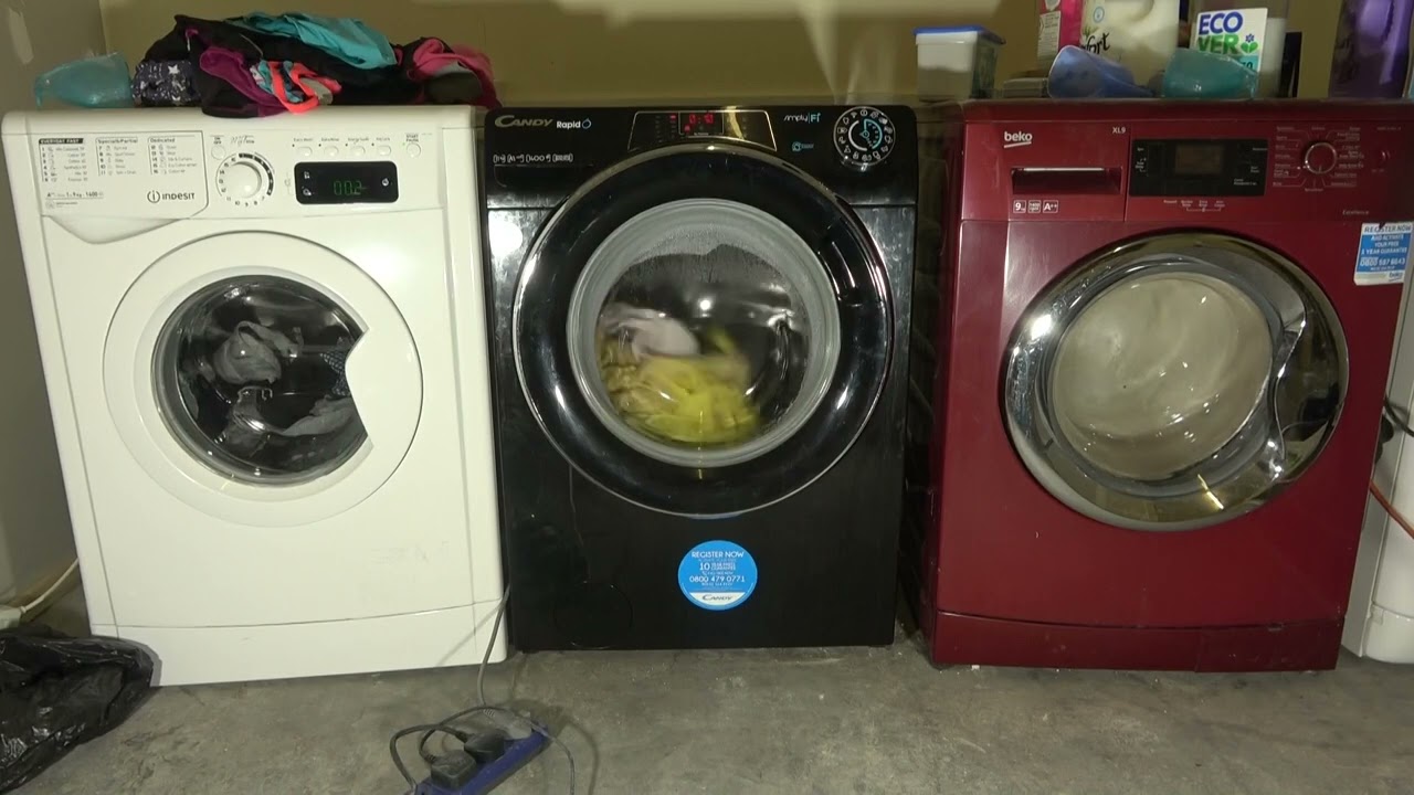 Spin Race No.341 - Indesit My Time vs Candy Rapido vs Beko Excellence