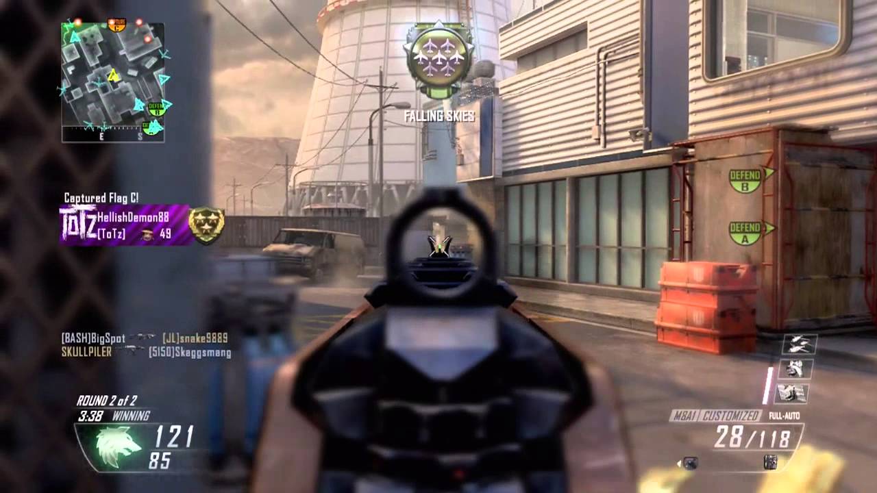 Black Ops 2: 105-2 Domination On Meltdown :: Balance In COD!