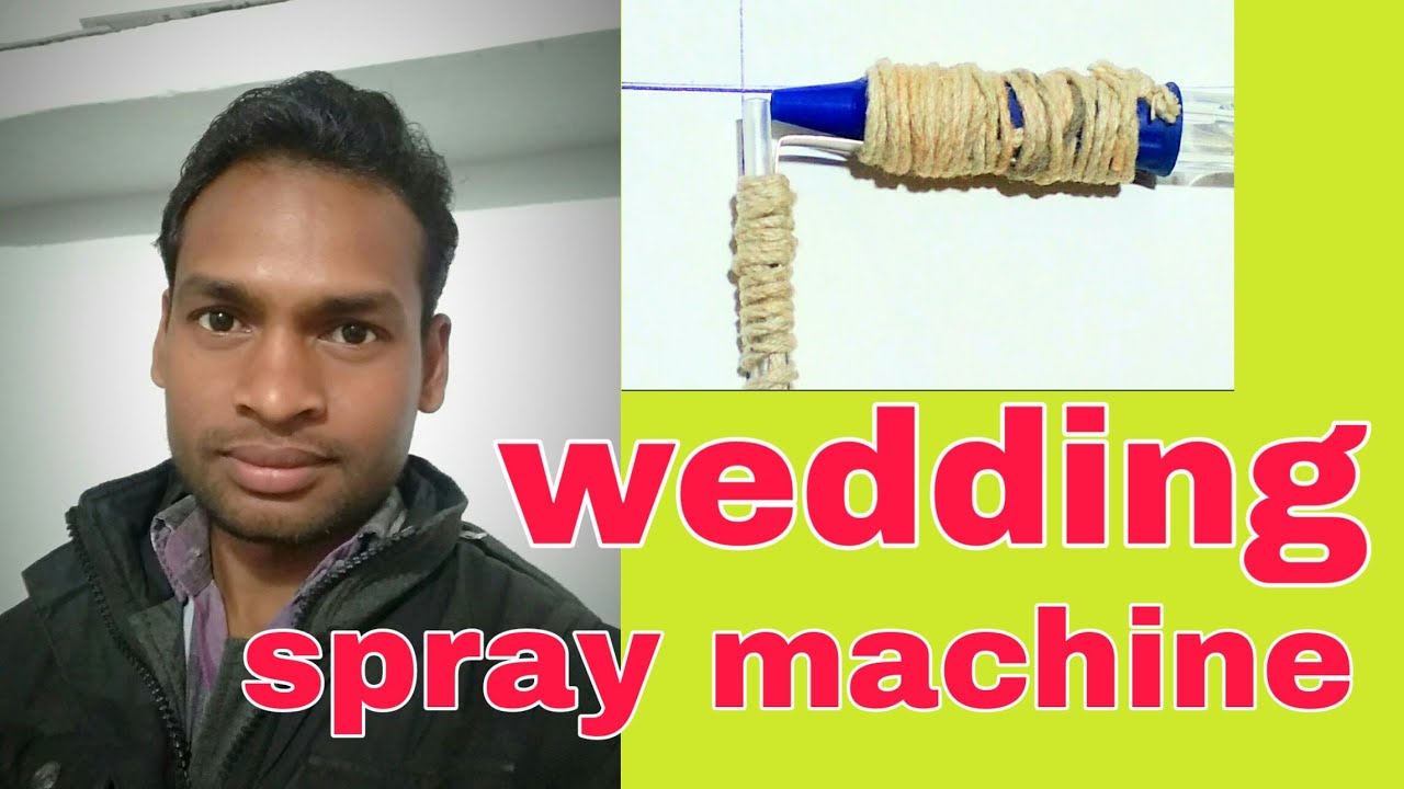 Wedding spray machine