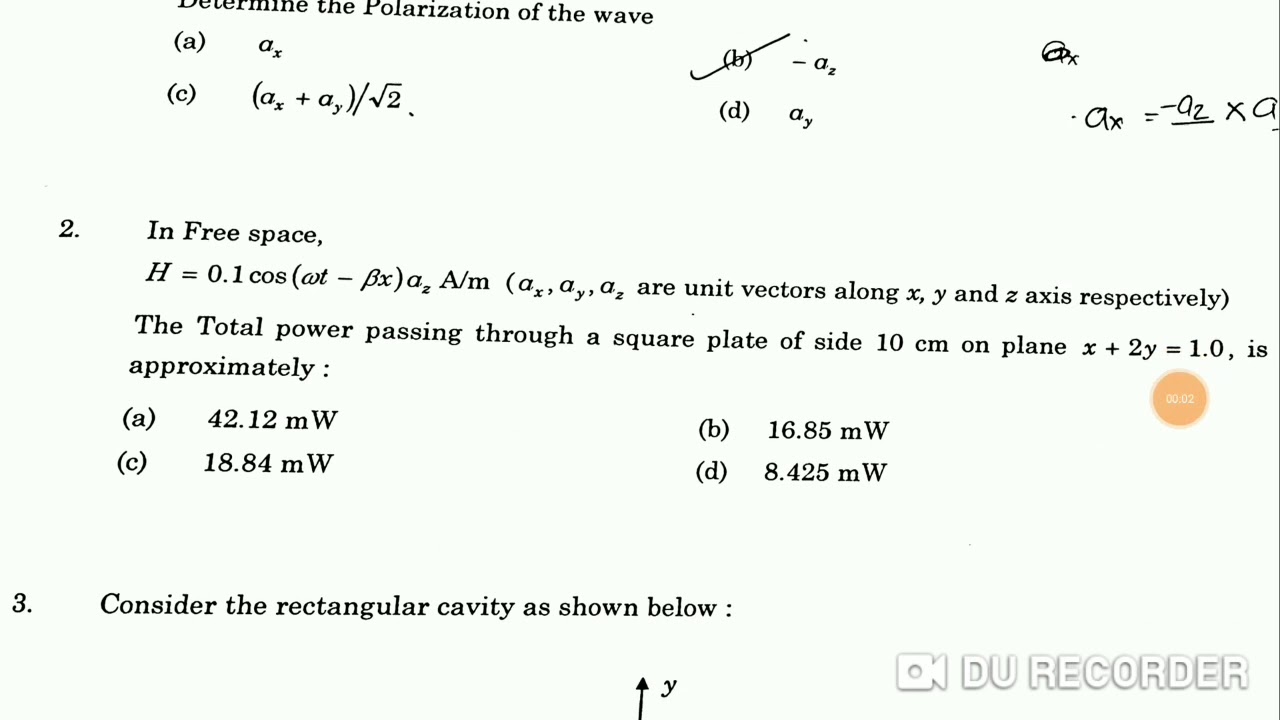 ISRO 12TH JANUARY 2020 SCIENTIST/ENGINEER SC Electronics QUESTION PAPER