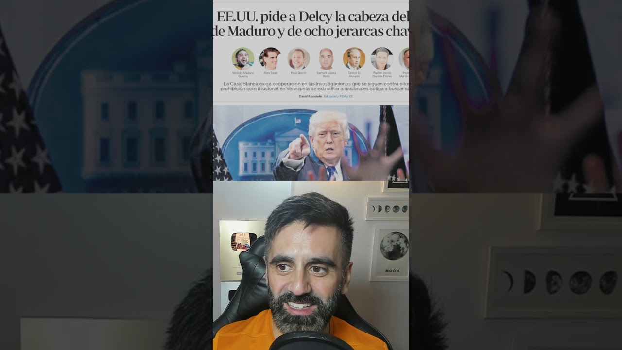 Delcy Rodr&iacute;guez entrega al hijo de Maduro a Trump y a varios jerarcas chavistas