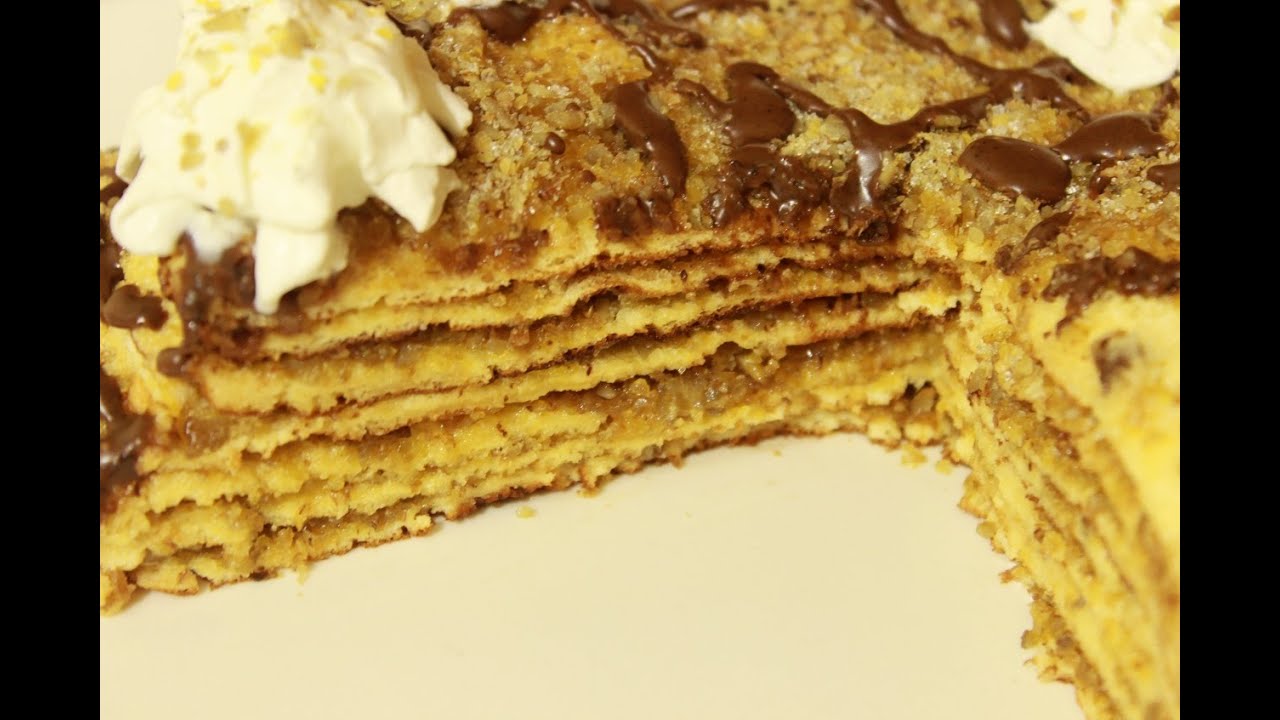Šuškave palačinke sa orasima- Pancakes with Nuts