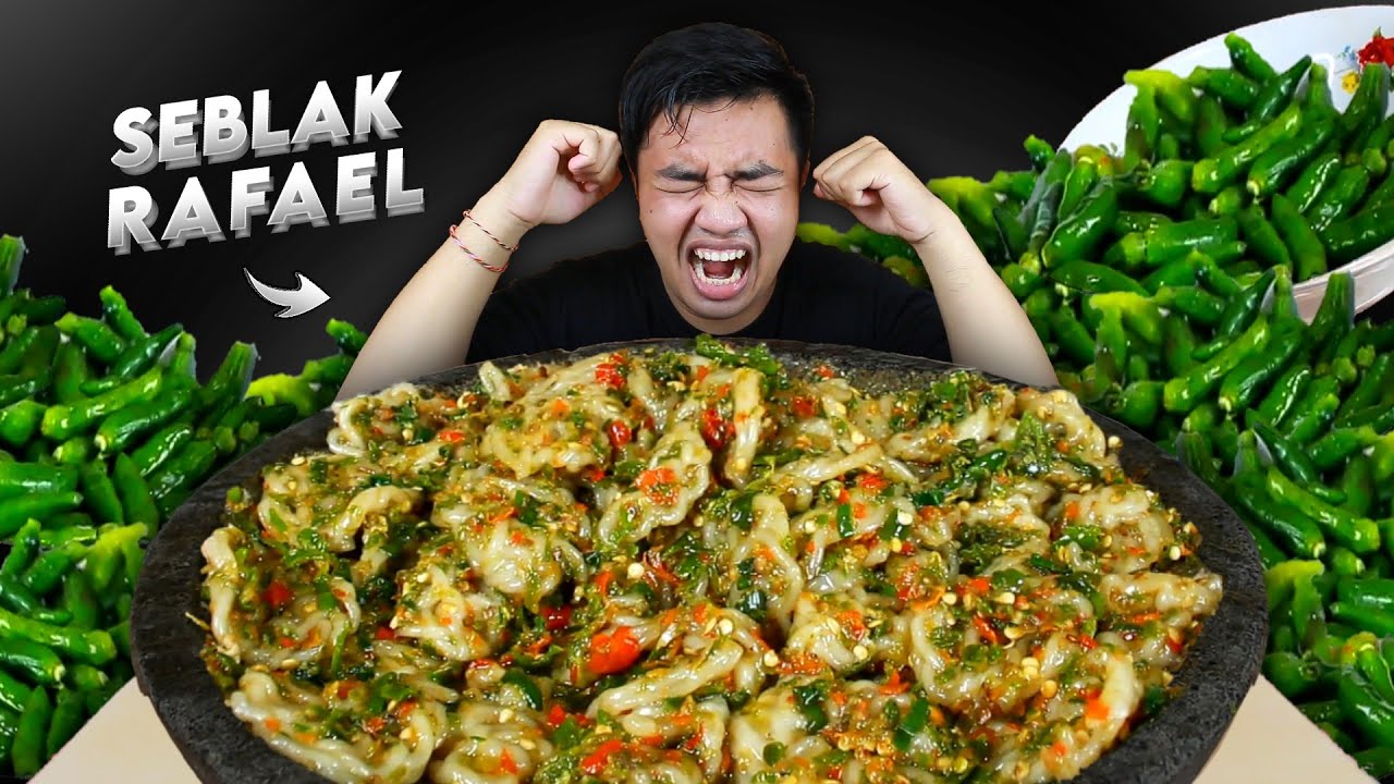 GILA PEDENYA 🥵 MUKBANG SEBLAK COBEK VIRAL ALA RAFAEL PAKAI 200 CABE RAWIT
