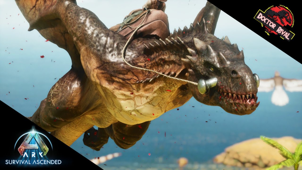 Bloodstorm Dragon full taming || Draconic Chronicles || Ark Survival Ascended