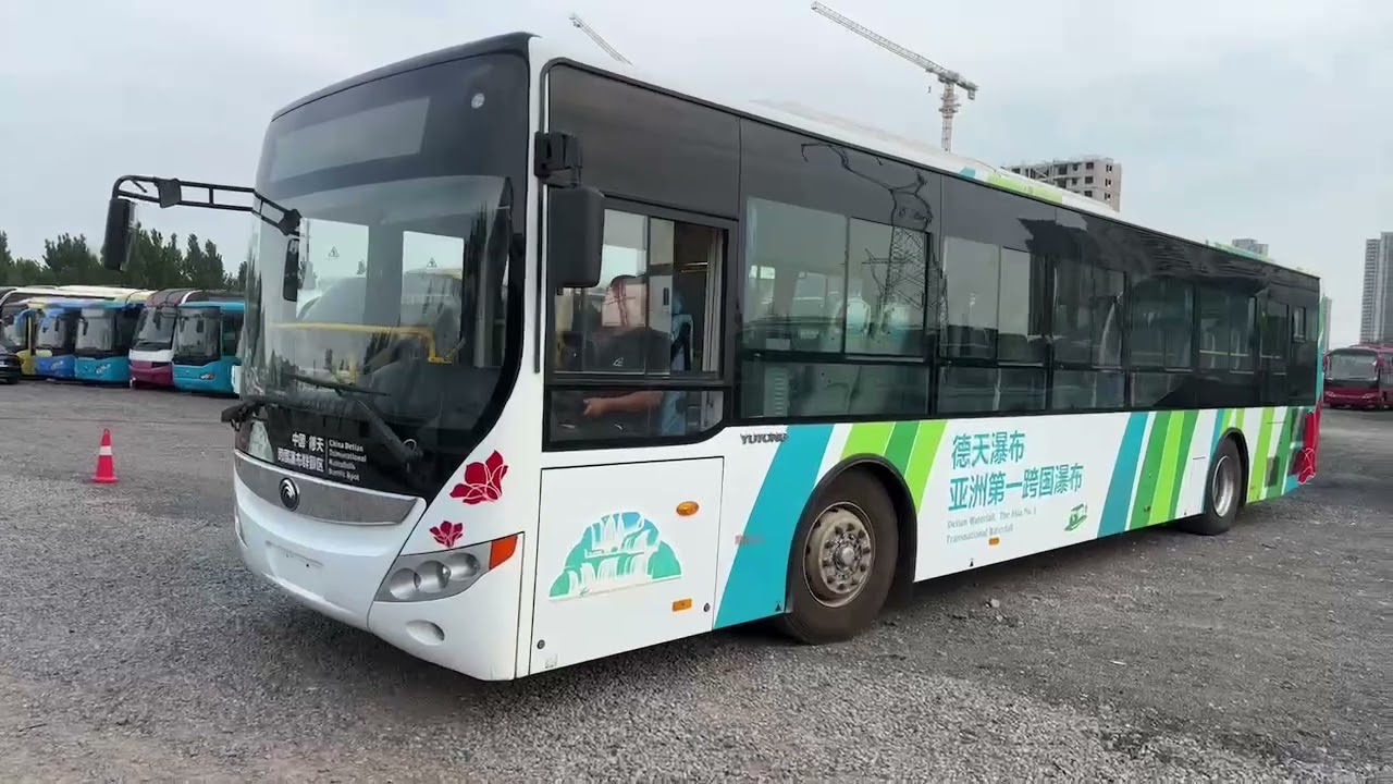used Yutong diesel bus, 12 meters, 2015 year, 43 seats, 10 units of the same model in stock
