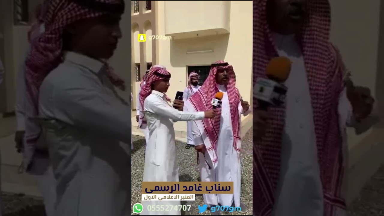هديه حصان عربي اصيل من الشاعر محمد بن ثايب الشهراني الى الشاعر مبارك ابوعلاج الغامدي