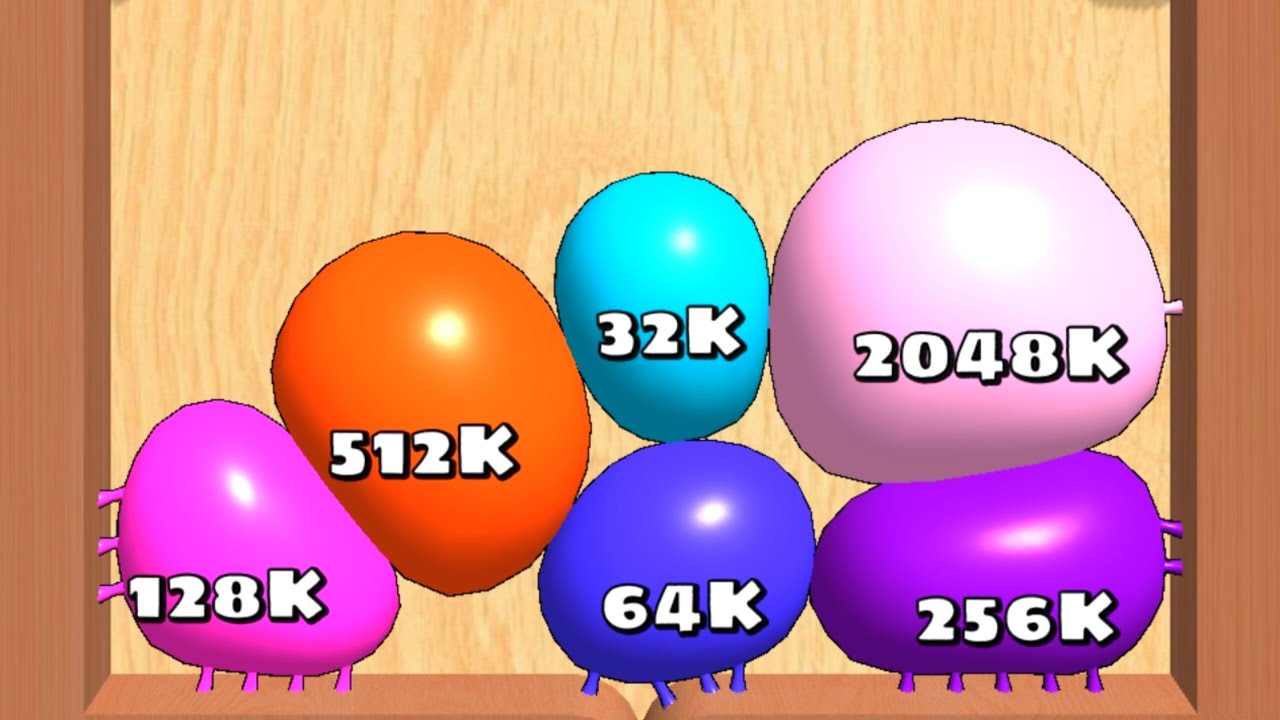 Blob Merge 3D - UPGRADE LEVELS Satisfying ASMR Gameplay With @ABLUANDROID