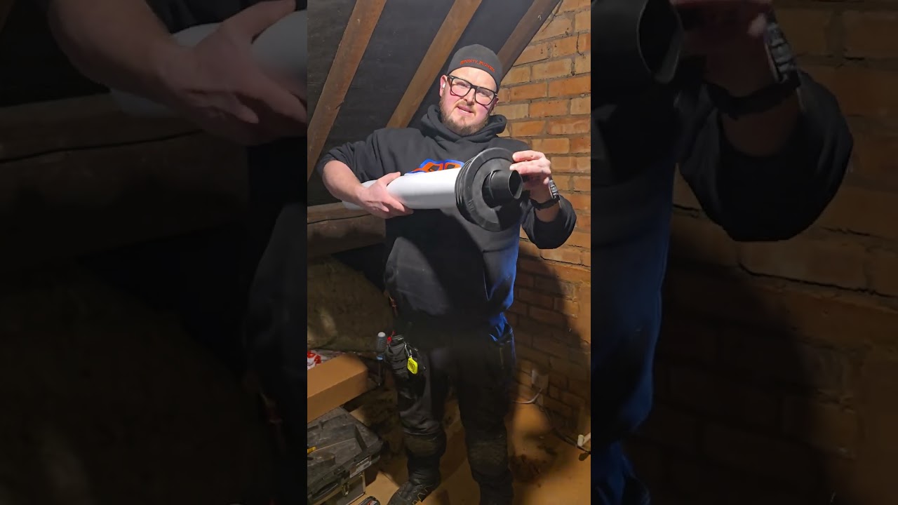 @talon flue snug. Как установить котел на чердаке БЕЗ лестниц!