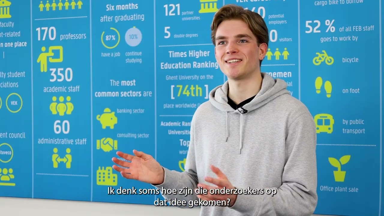 Ontdek de opleiding Economische Wetenschappen