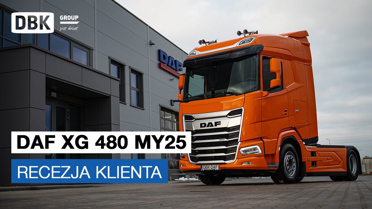 DAF XG najlepszy w najniższym spalaniu | Grupa DBK