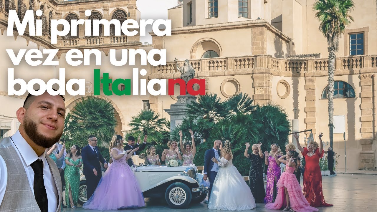 Así celebran un matrimonio en Italia 🇮🇹 