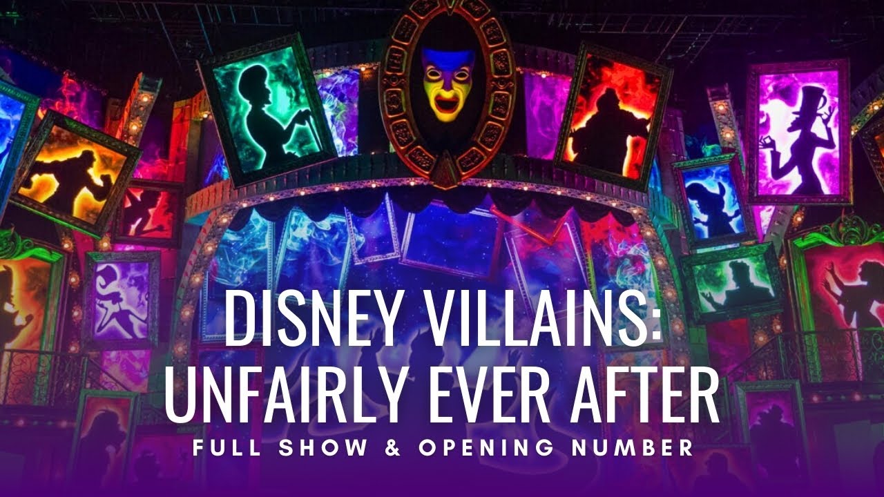 Disney Villains: Unfairly Ever After | Full Stage Show at Hollywood Studios in 4K