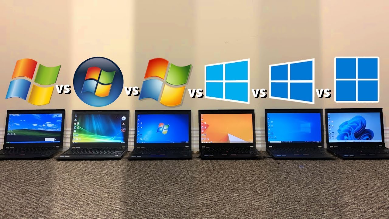 Windows XP против Vista против 7 против 8.1 против 10 против 11 | Тест скорости