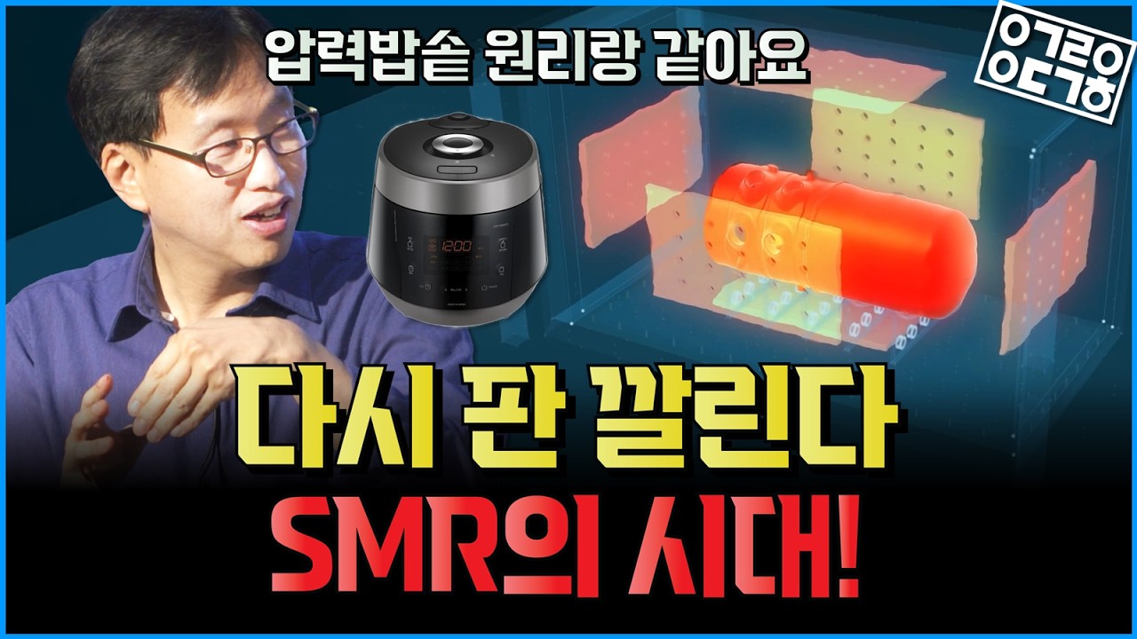 원자력 에너지는 어떻게 다시 SMR로 주목받게 되었나? 원자로 건설! 이렇게 이루어진다?! (한국원자력연구원 김주민 박사)