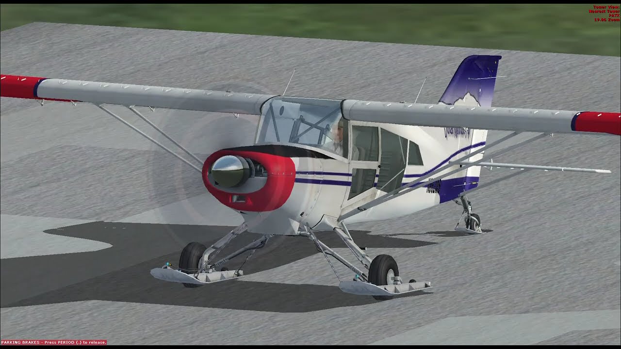 Captain RedSky - flying around Swiss Mountains. simulation