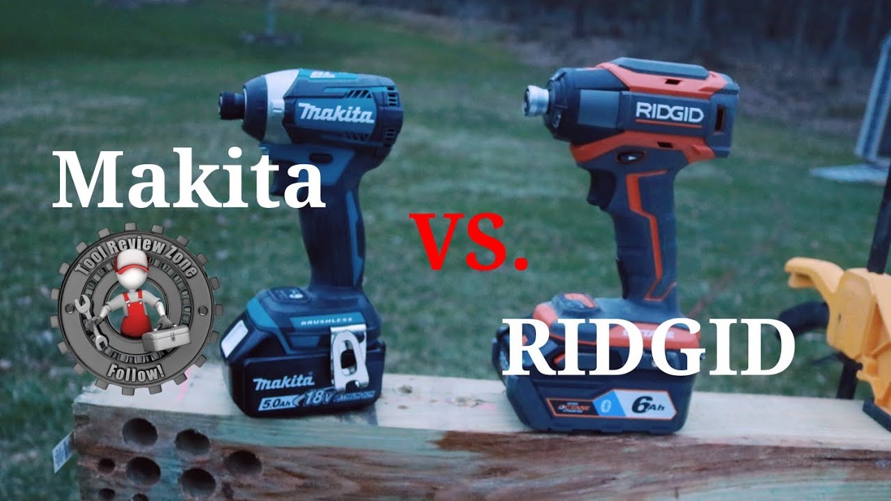 All new RIDGID OCTANE Impact Vs. Makita LXT Impact (TOOL DUEL!) XDT12Z - R86039B