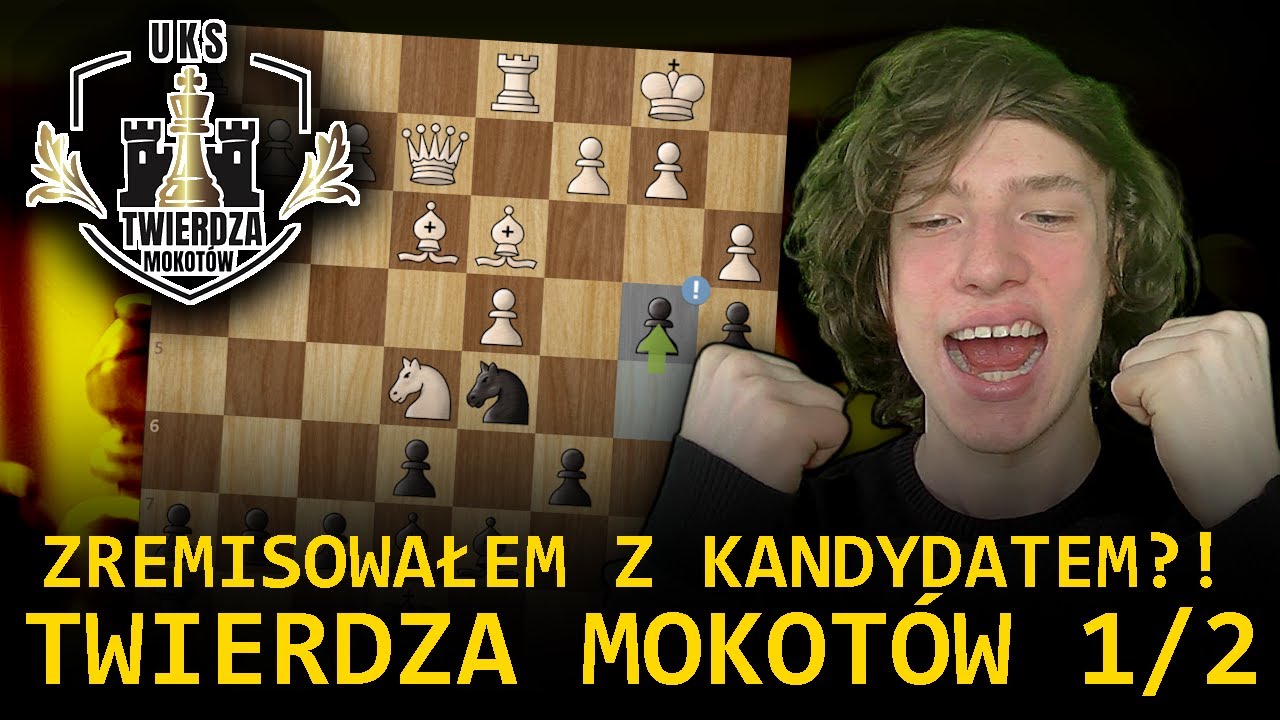 REMIS Z KANDYDATEM 2137 FIDE! Twierdza Mokotów 1/2