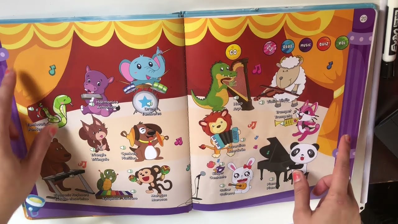 Libro interactivo ingles y espa&ntilde;ol