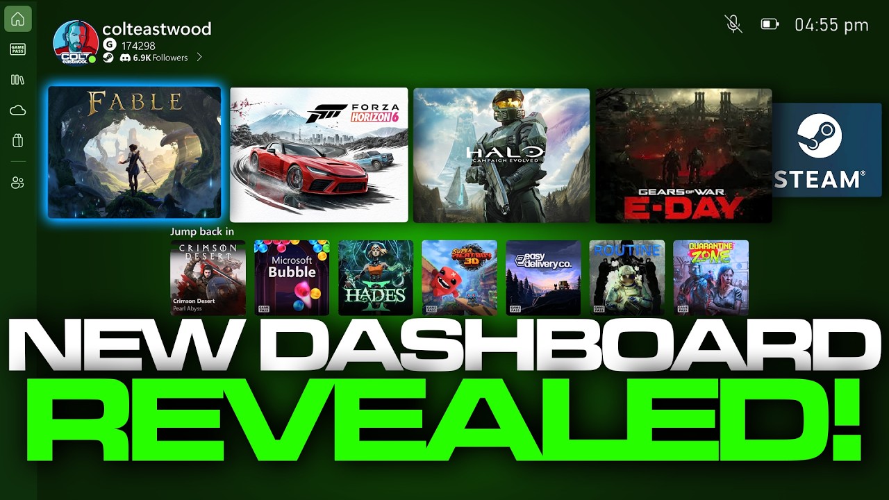 Insiders REVEAL NEW Xbox Dashboard for Project Helix Next Generation Console PC Hybrid