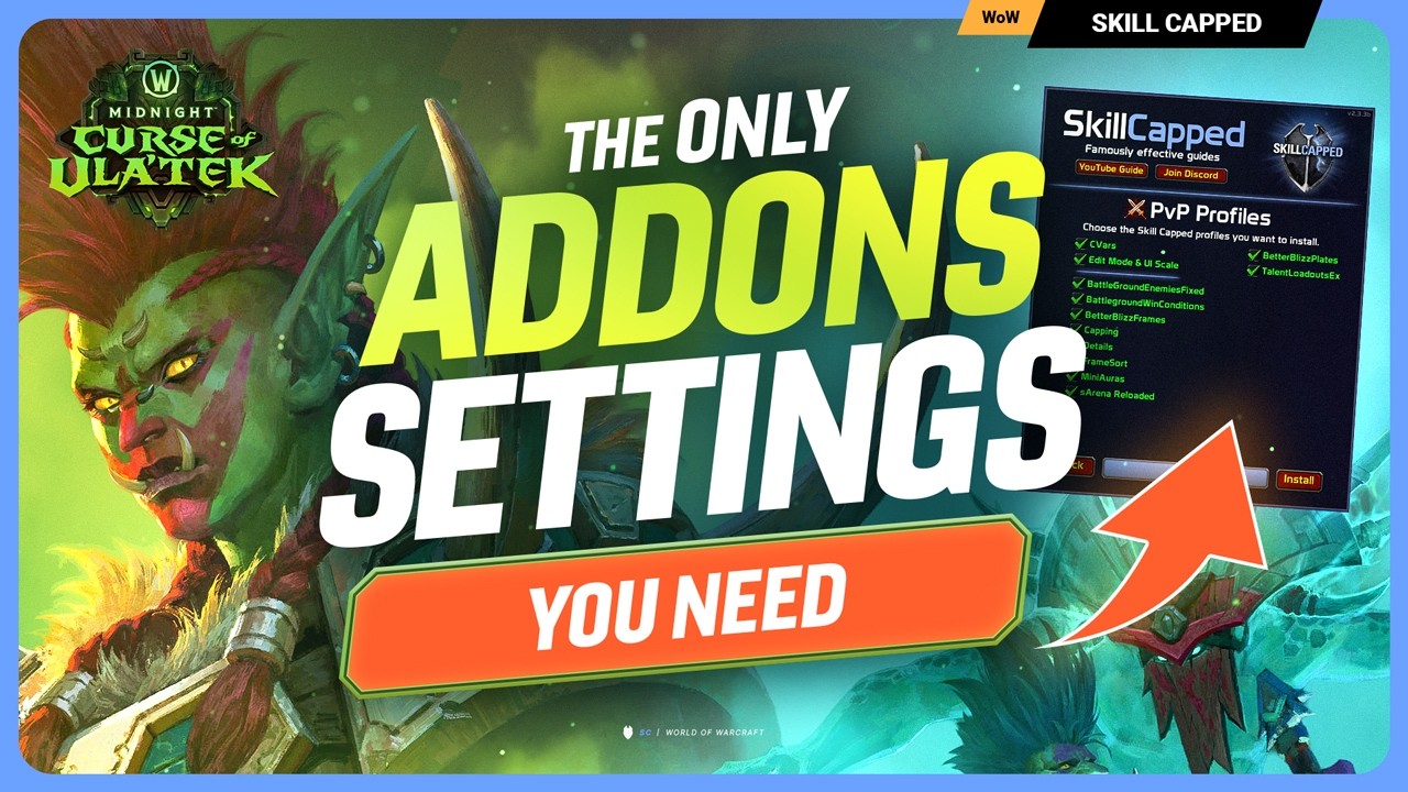 NEW Setup Guide for the BEST PvP Addons & UI in Midnight Season 2!