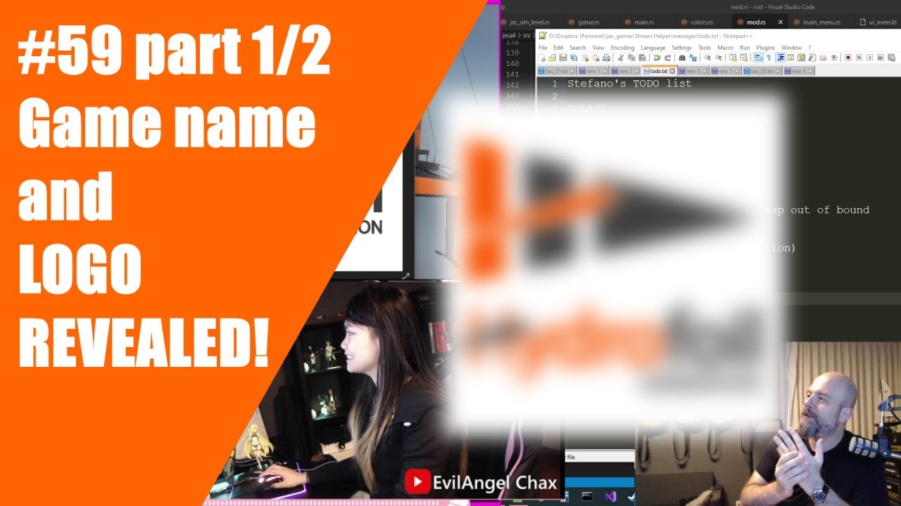 JVS Live 59 part 1/2 - Sailing Simulator - Logo & Name revealed!