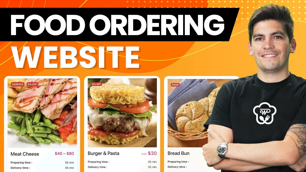 How To Make an Online Food Ordering Website with WordPress (2024) [Booking + FREE App]