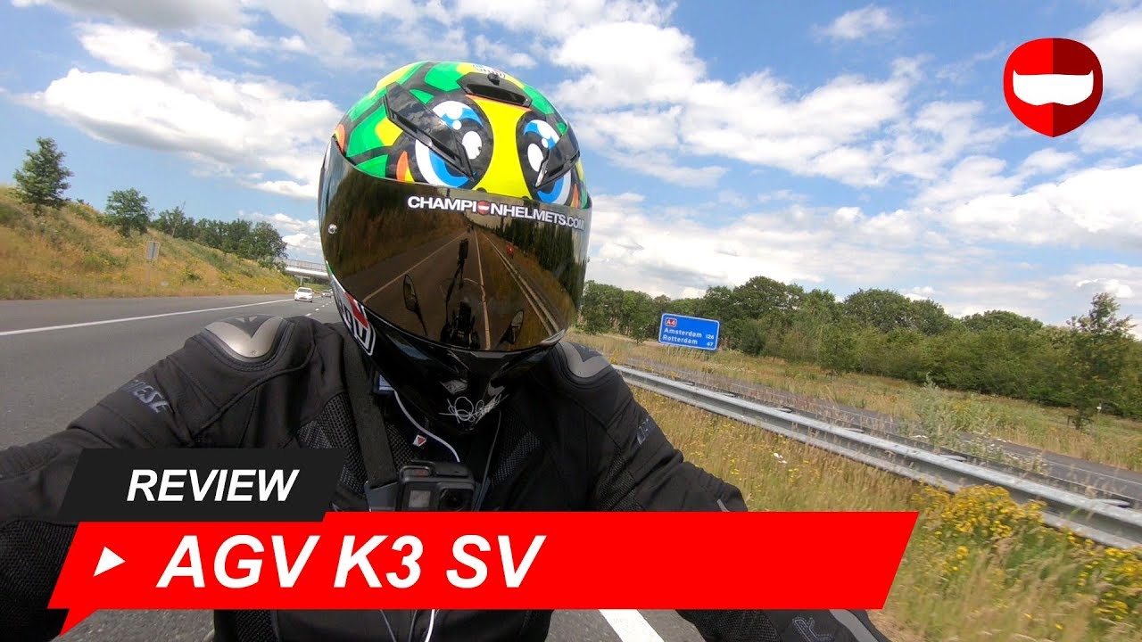 Обзор шлем AGV K3 SV - ChampionHelmets.com