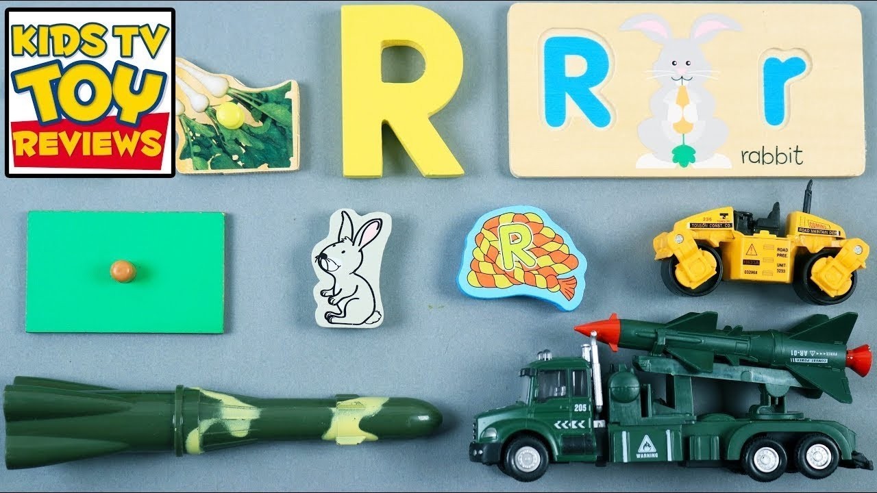 Learn Object with Alphabet Letter R for Kids + More Fun Learning Videos