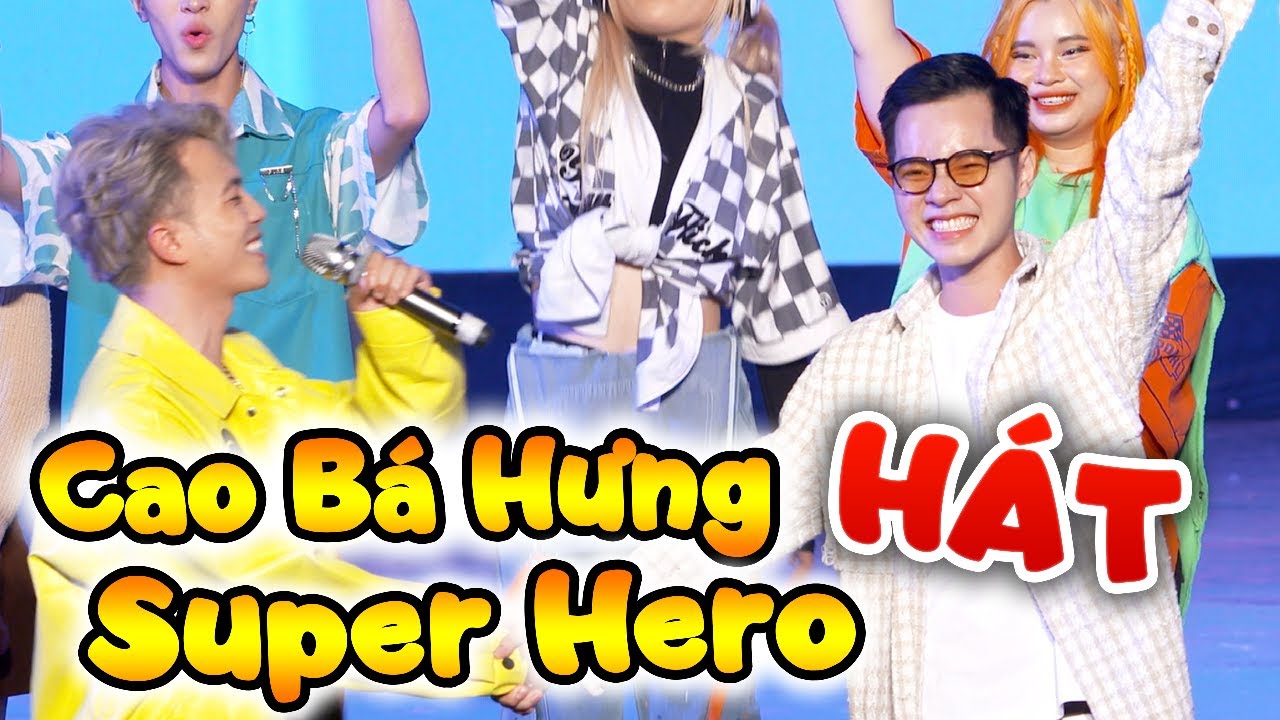 Cao Bá Hưng hát LIVE Super Hero cùng Hero Team | Hero Team Fan meeting 2023