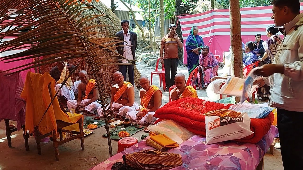 চিংড়িমাছ দিয়ে সব্জি,কলাইয়ের ডাল,মাছের মাথাদিয়ে আলুরদম,মাছের ঝোল,পায়েস রান্না হলো।৬০০ মানুষের স্টিমিট