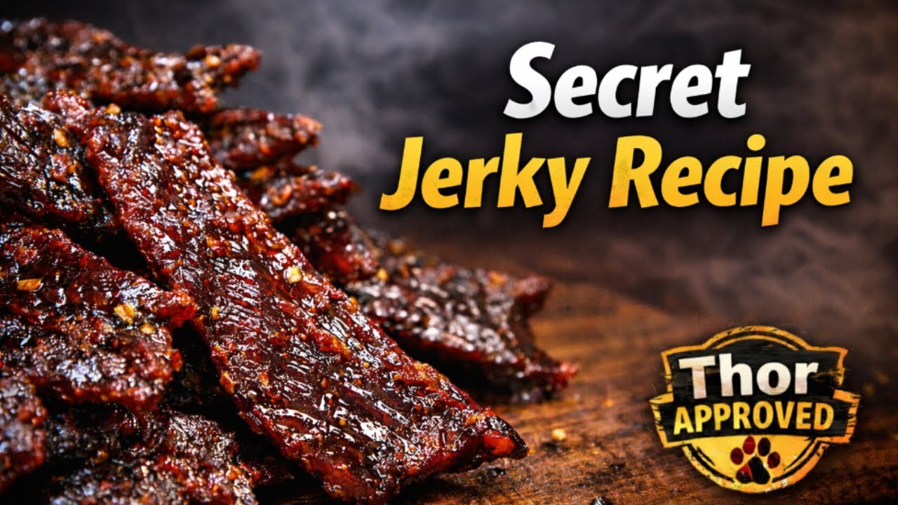 Secret Jerky Recipe (with Meat Church Seasoning and 1 secret sauce)