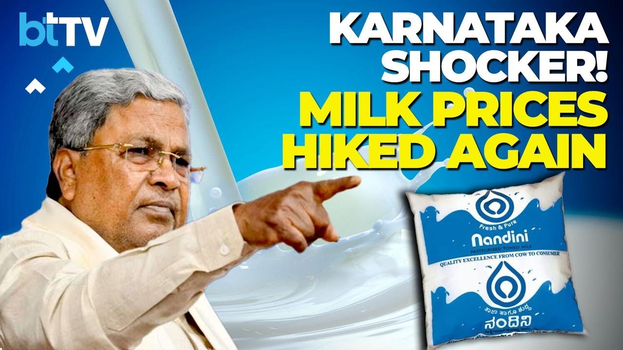 Karnataka Milk Price Hike: ₹4/Litre Increase From April 1 | Price Rise Triggers Political Heat