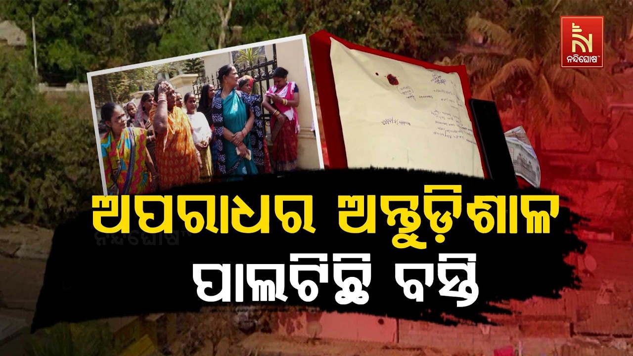 ନିଶା ପାଇଁ ବୁଲୁଛି ହତିଆର, ଚାଲୁଛି ଭୁଜାଲି । ବସ୍ତିରେ ବେଧଡକ ଅପରାଧ, ବେଫିକର ଅପରାଧୀ