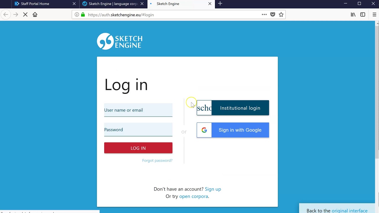 Creating a corpus on Sketch Engine