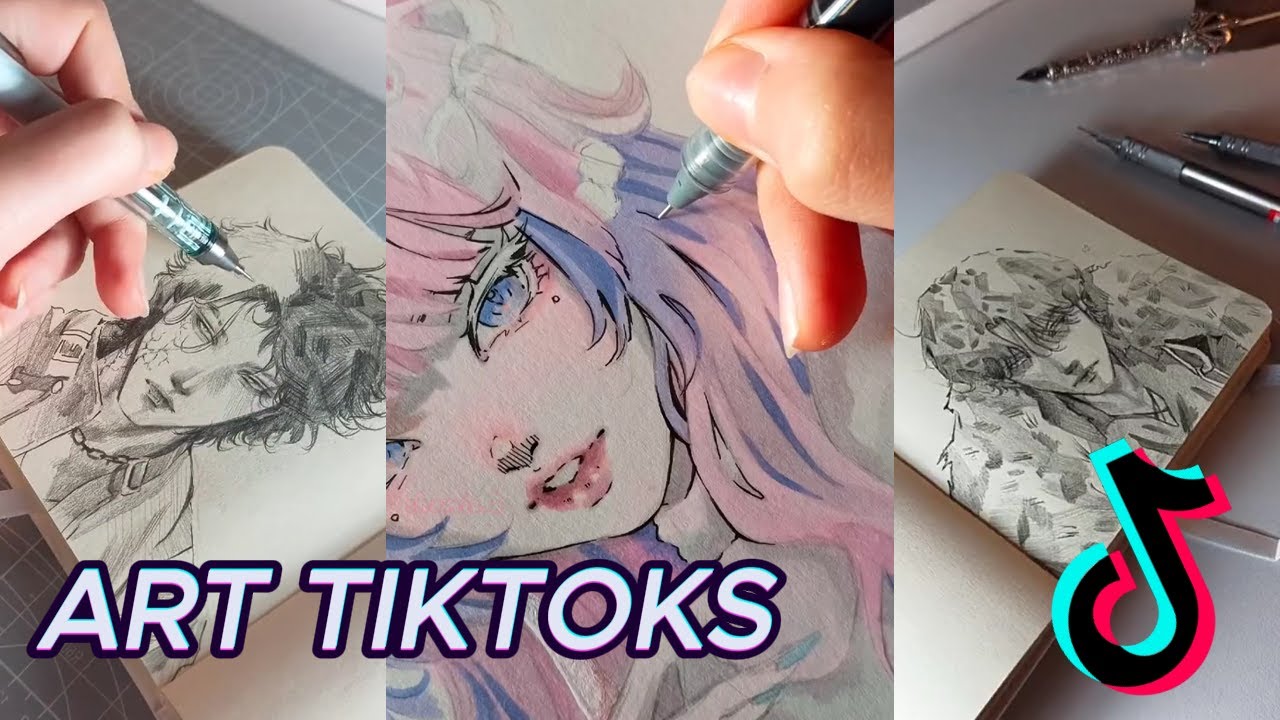 Art Tiktoks I saved 😊 #11