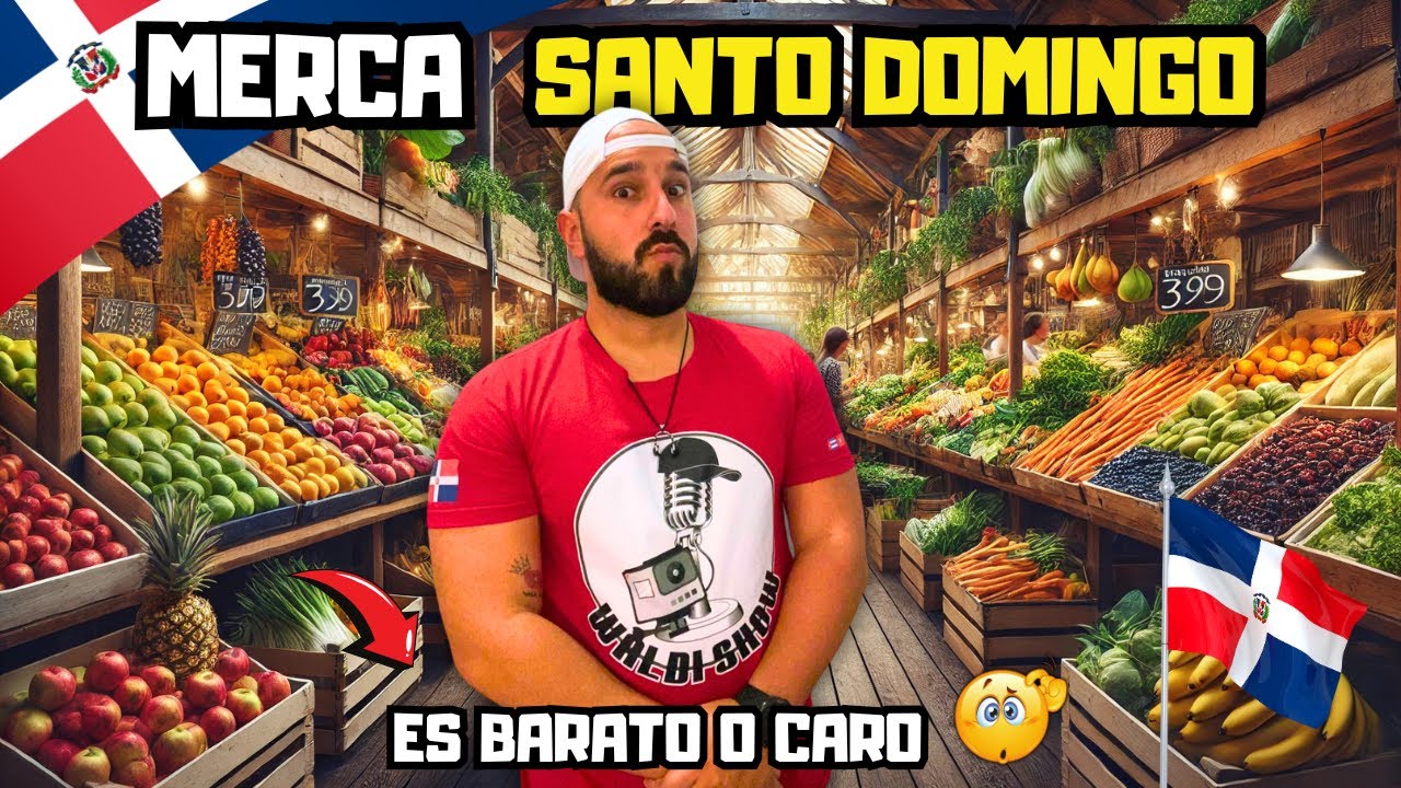 MI PRIMERA COMPRA EN EL MERCA SANTO DOMINGO 🇩🇴. FUE UNA LOCURA 😱