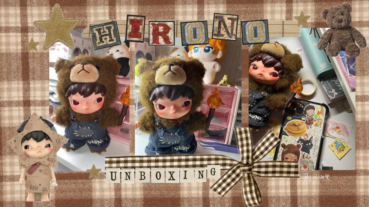 🧸 Lize Unleashed: Unboxing Hirono Living Wild - Fight for joy Plush doll !!