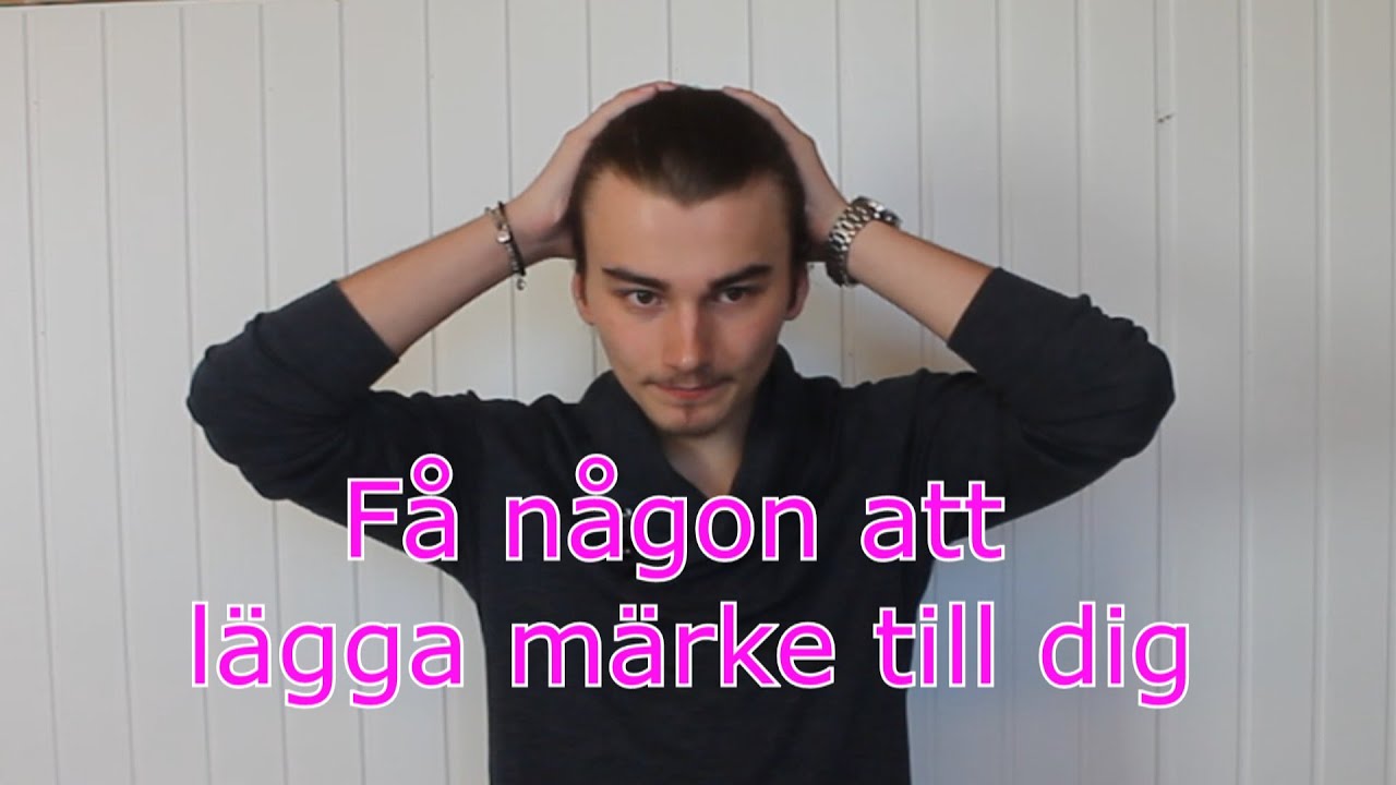 F&aring; n&aring;gon att l&auml;gga m&auml;rke till dig | Oliver  Holmberg