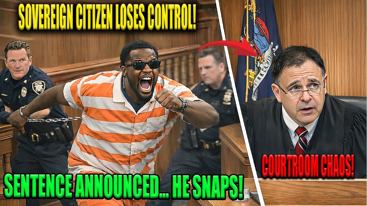 Sovereign Moor-On Explodes in Court — Still Denies Road Rage Guilt