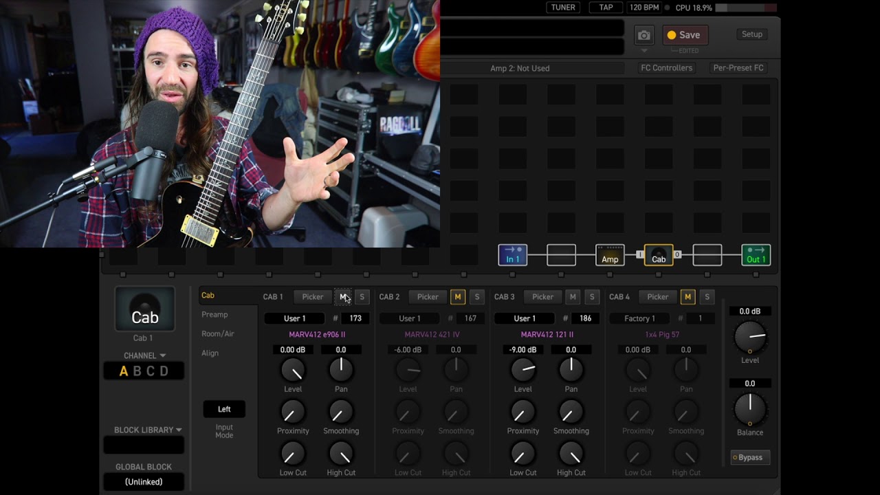 Axe-Fx III Firmware 5.08 - New Cab Block Features