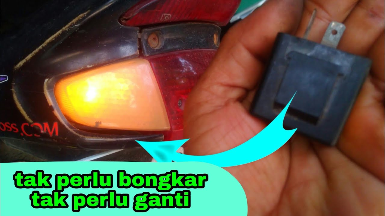 SOLUSI TERBAIK.!! Lampu Sein Tidak Mau Berkedip